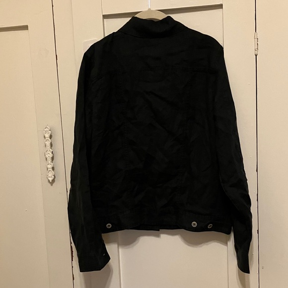 Jones New York linen jacket large - Picture 6 of 7